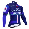 Fdj Groupama Radtrikot Langarm 2024